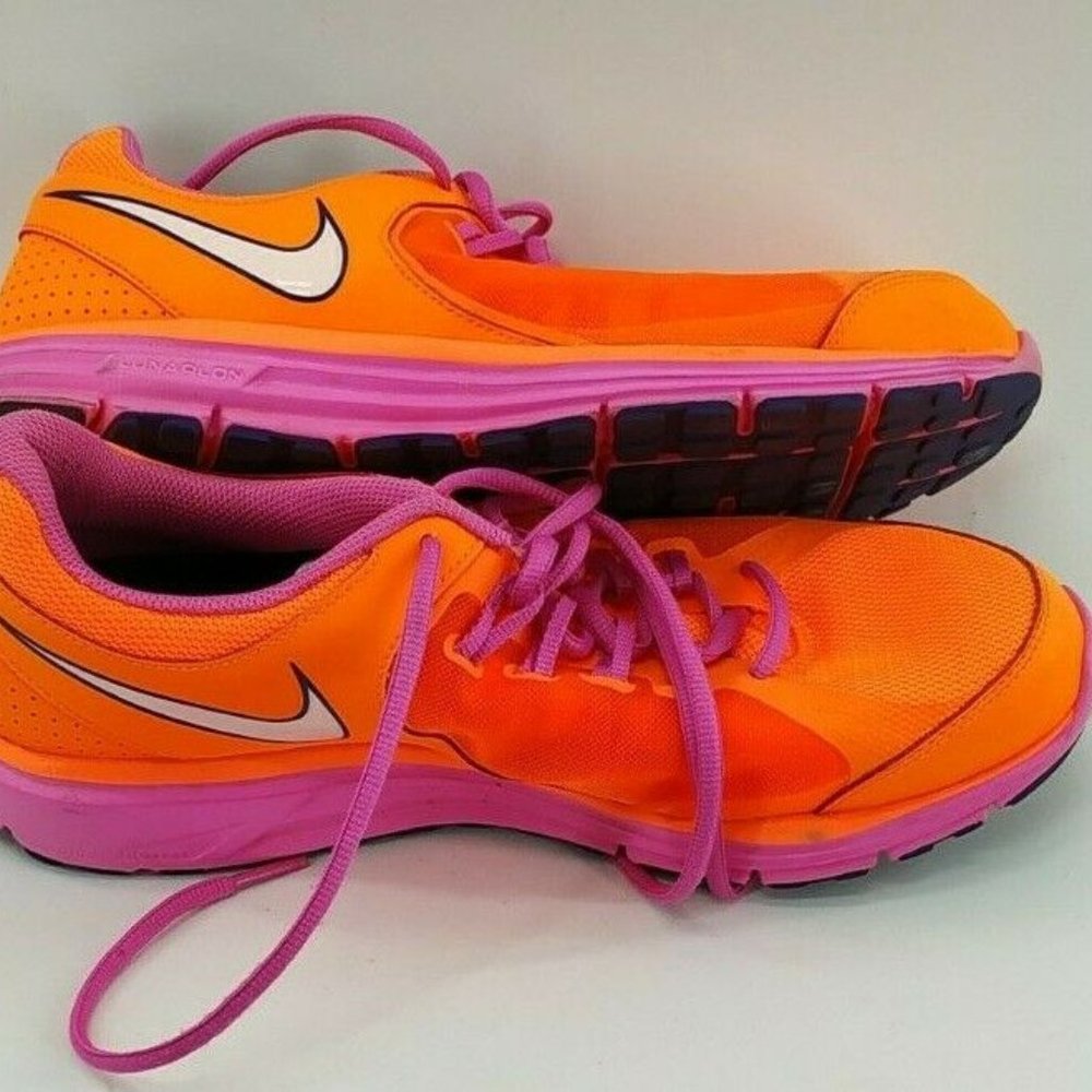 Nike Lunar Forever3 Sneakers Orange/pink size US10